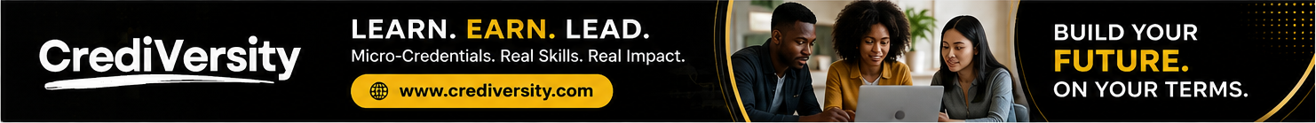 CrediVersity — Learn. Earn. Lead. Micro-credentials at crediversity.com